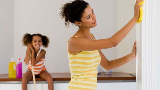 Simple spring cleaning tips to turn your house into a home.